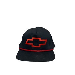 Vintage 90’s Chevy Rope Hat - Black/Red